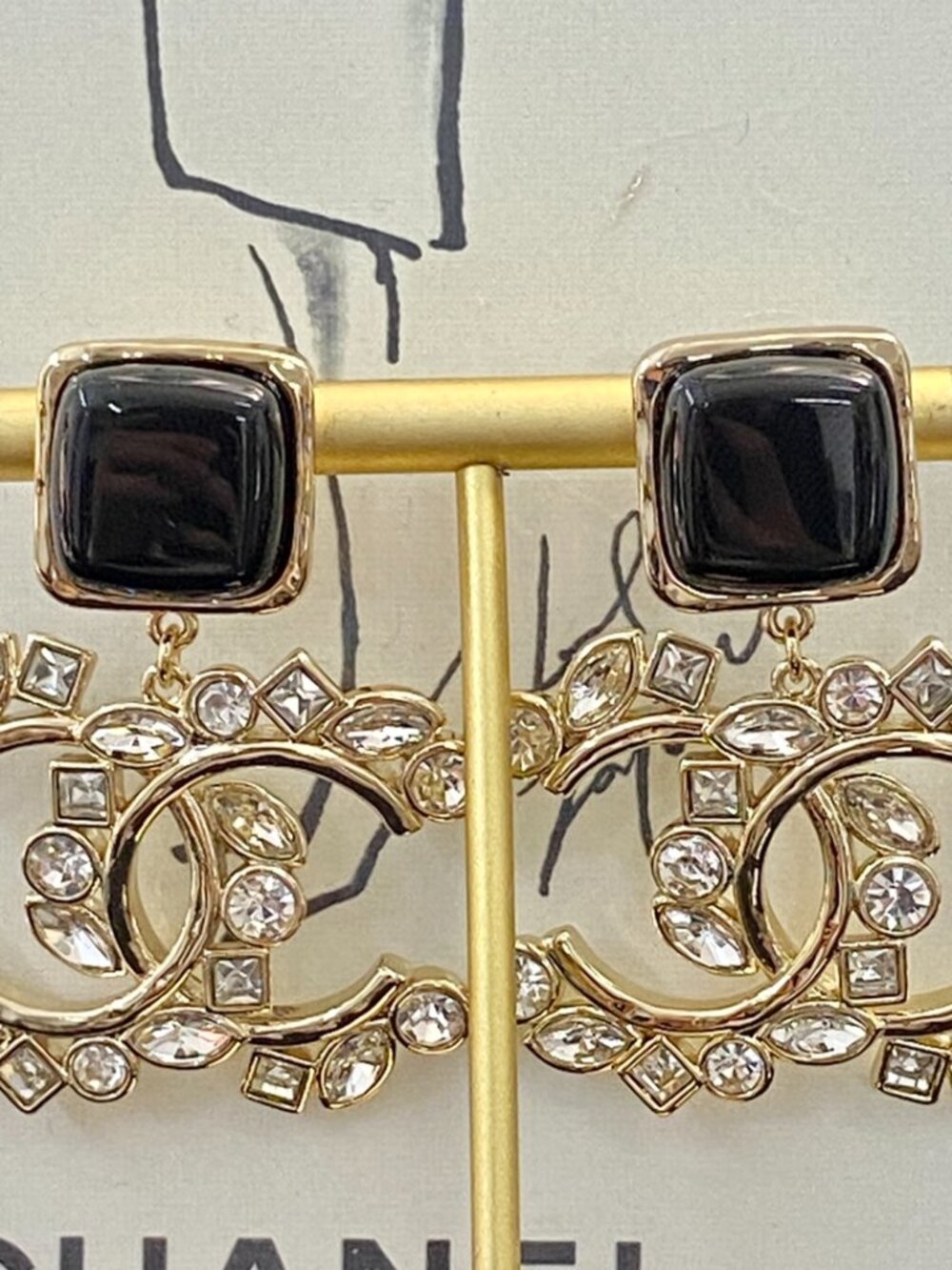 Chanel Stud Earrings - Picture 3 of 9